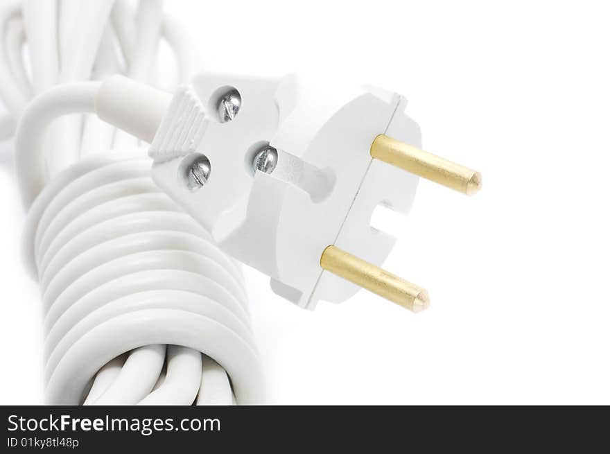 Plug the cord: electric lengthener wire isolated. Plug the cord: electric lengthener wire isolated