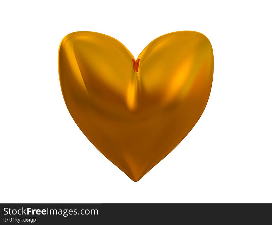 Golden heart