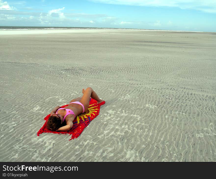 Beach girl