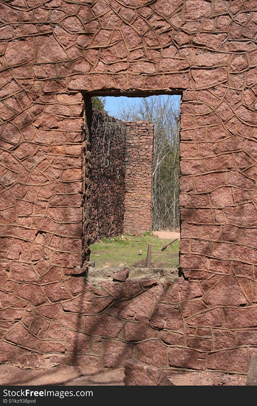 Stone Texture with Window