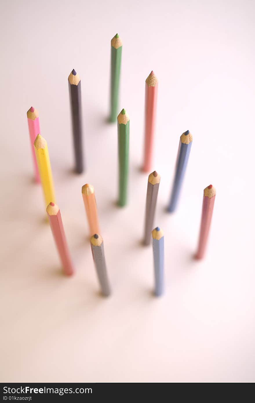 Coloured pencils which can conjure up beautifull pictures