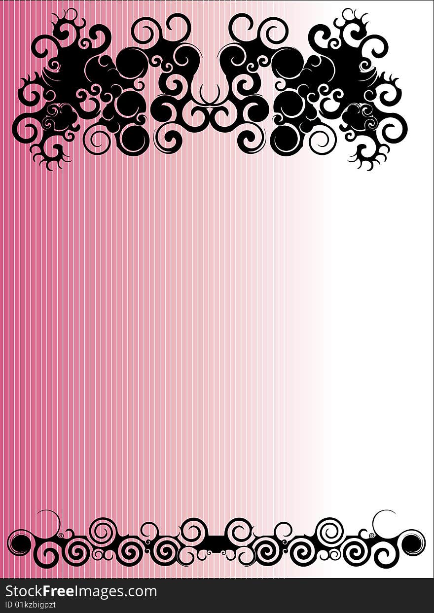 Pink tribal background