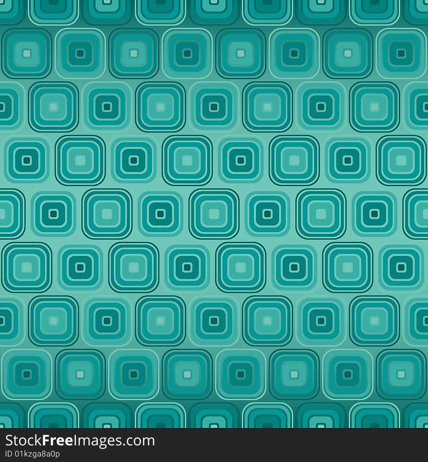 Blue tiles. Seamless vector pattern. Blue tiles. Seamless vector pattern