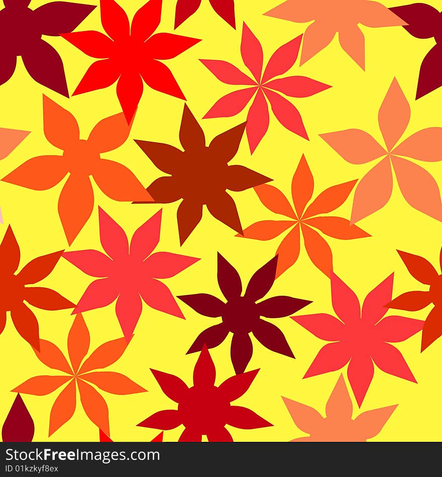 Seamless flower pattern