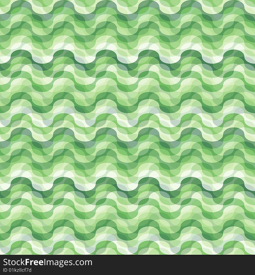 Seamless green pattern