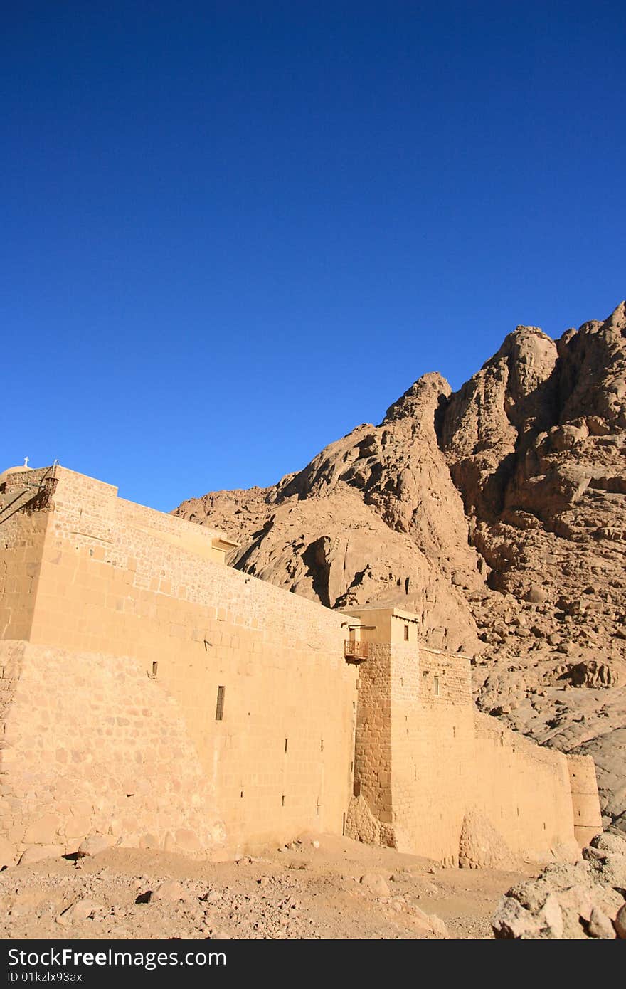 Saint Catherine's Manastery on the Sinai peninsula