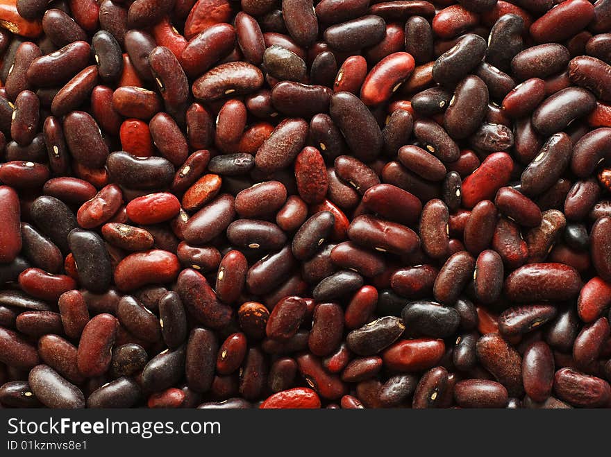 Red beans background