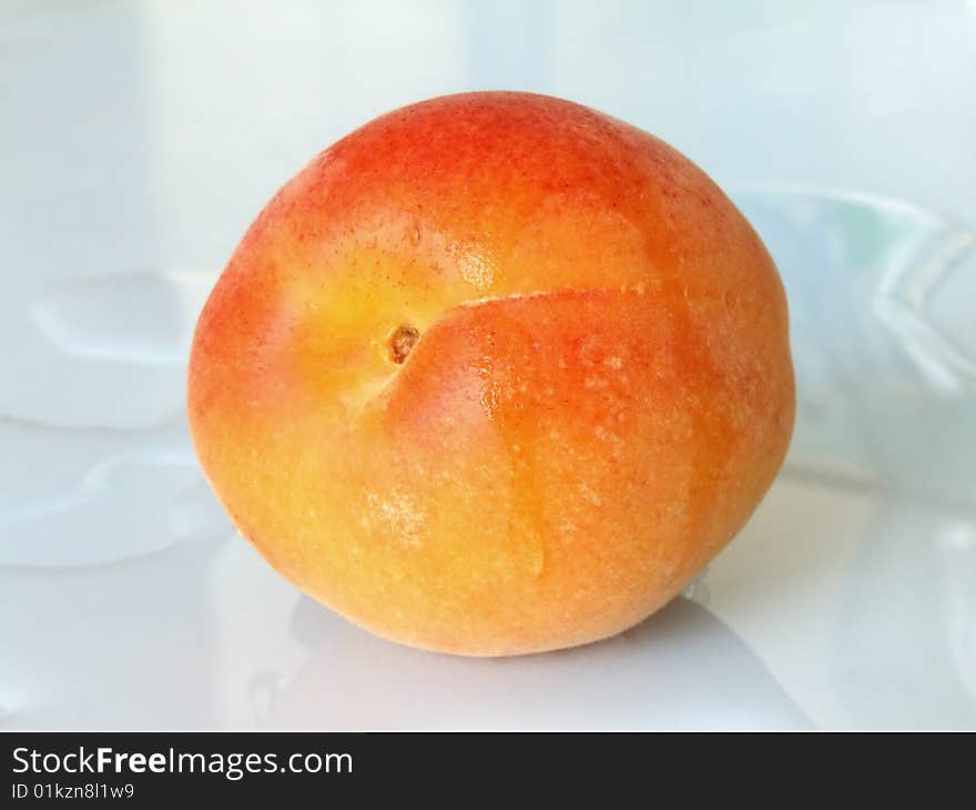 Ripe apricot