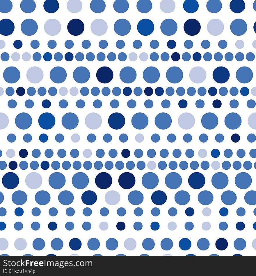 Seamless circle pattern