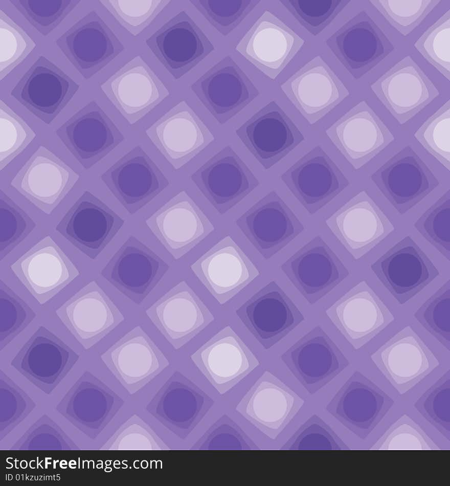 Violet 3d tiles. Seamless vector pattern. Violet 3d tiles. Seamless vector pattern