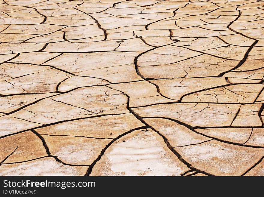 Dry soil background