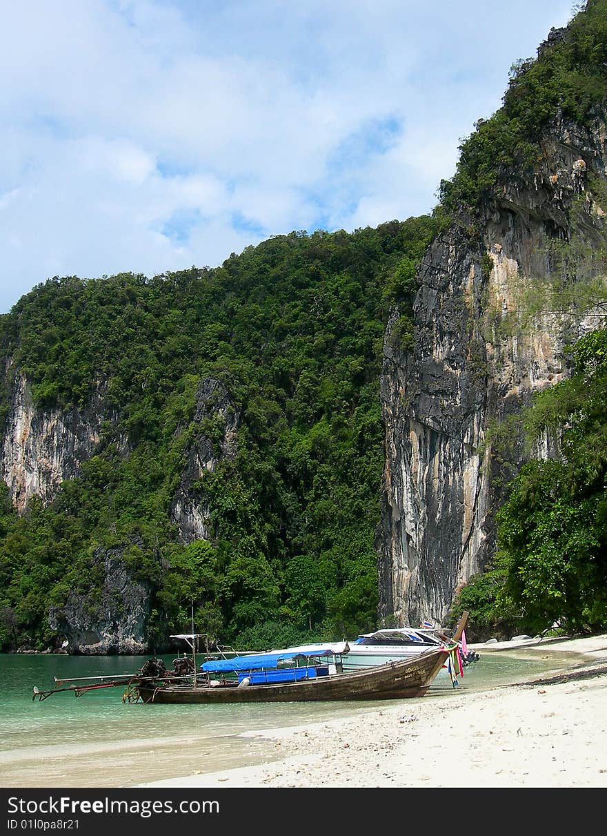 Thanboke Khoranee, lockated in Ao Luk District and Mueand District, Krabi Province, Thailand