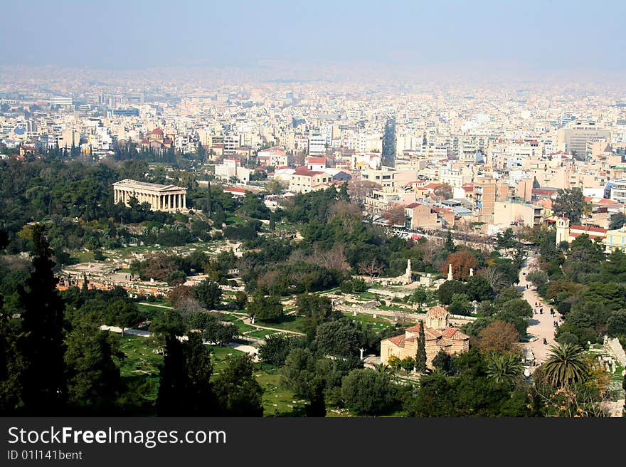 Athens cityscape