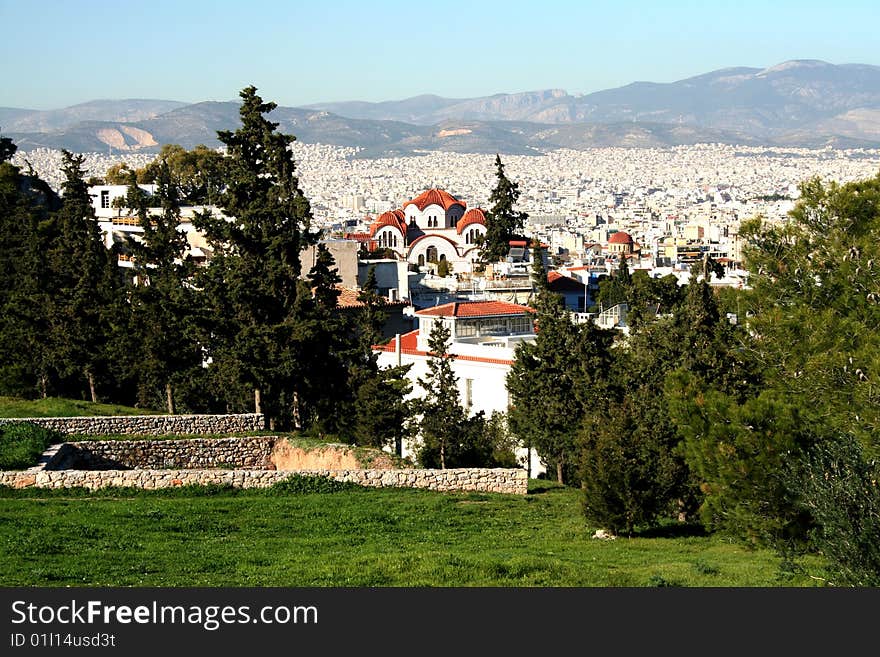 Athens Cityscape