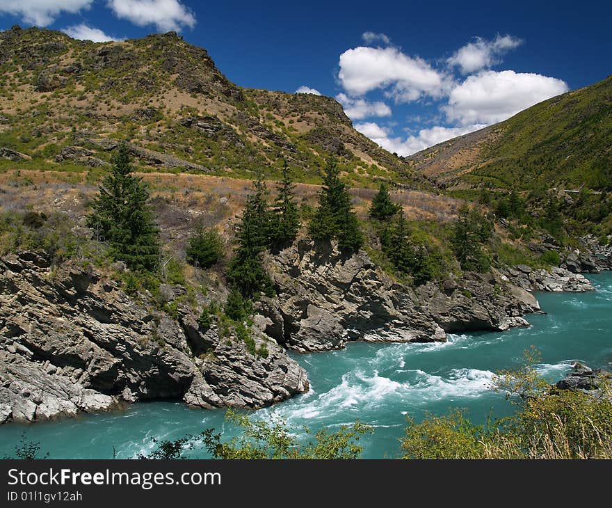 Kawarau River rapids