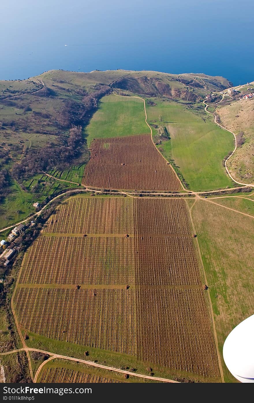 Aerial photography landscape of  Balaklava