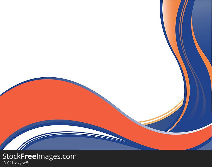 Vector illustration of modern, abstract background.