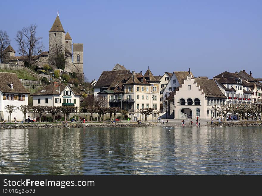 City of Rapperswil in Switzerland