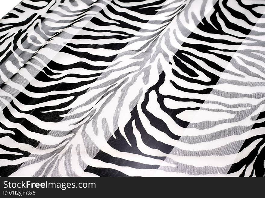 Black-and-white fabric