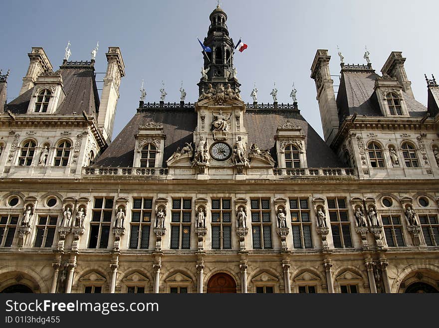 Hotel de Ville, Paris