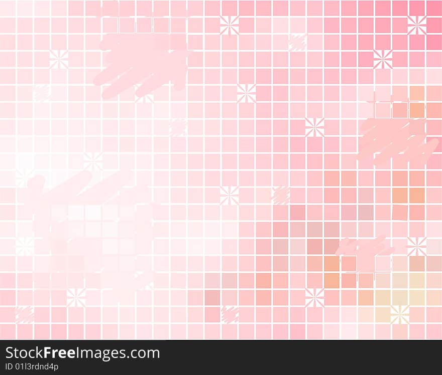 Abstract square mosaic background