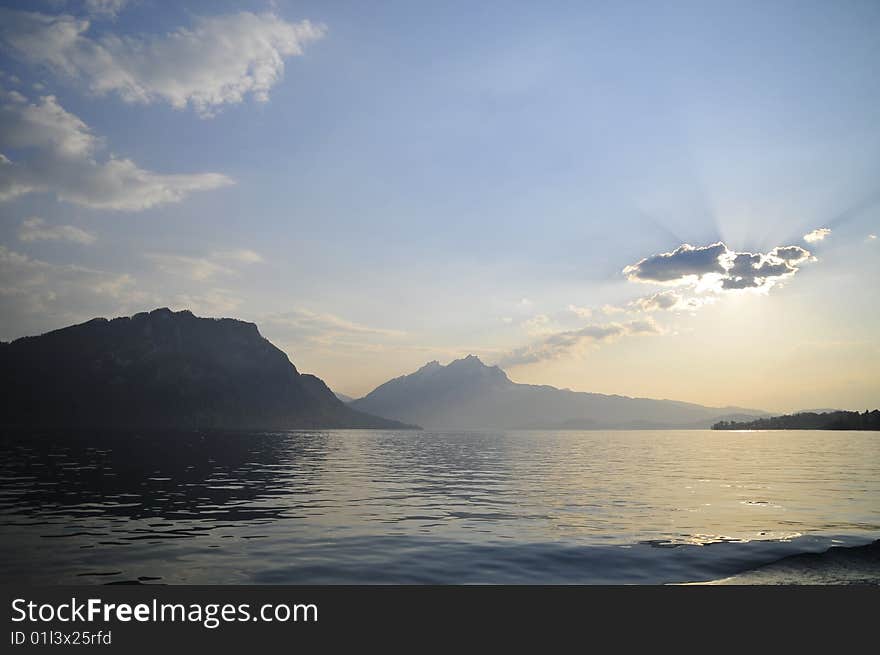 Lake Lucerne scenic