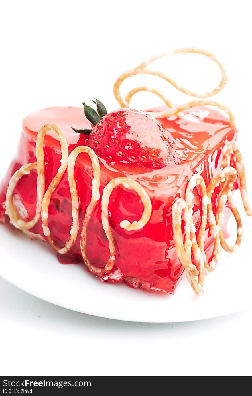 Strawberry cake