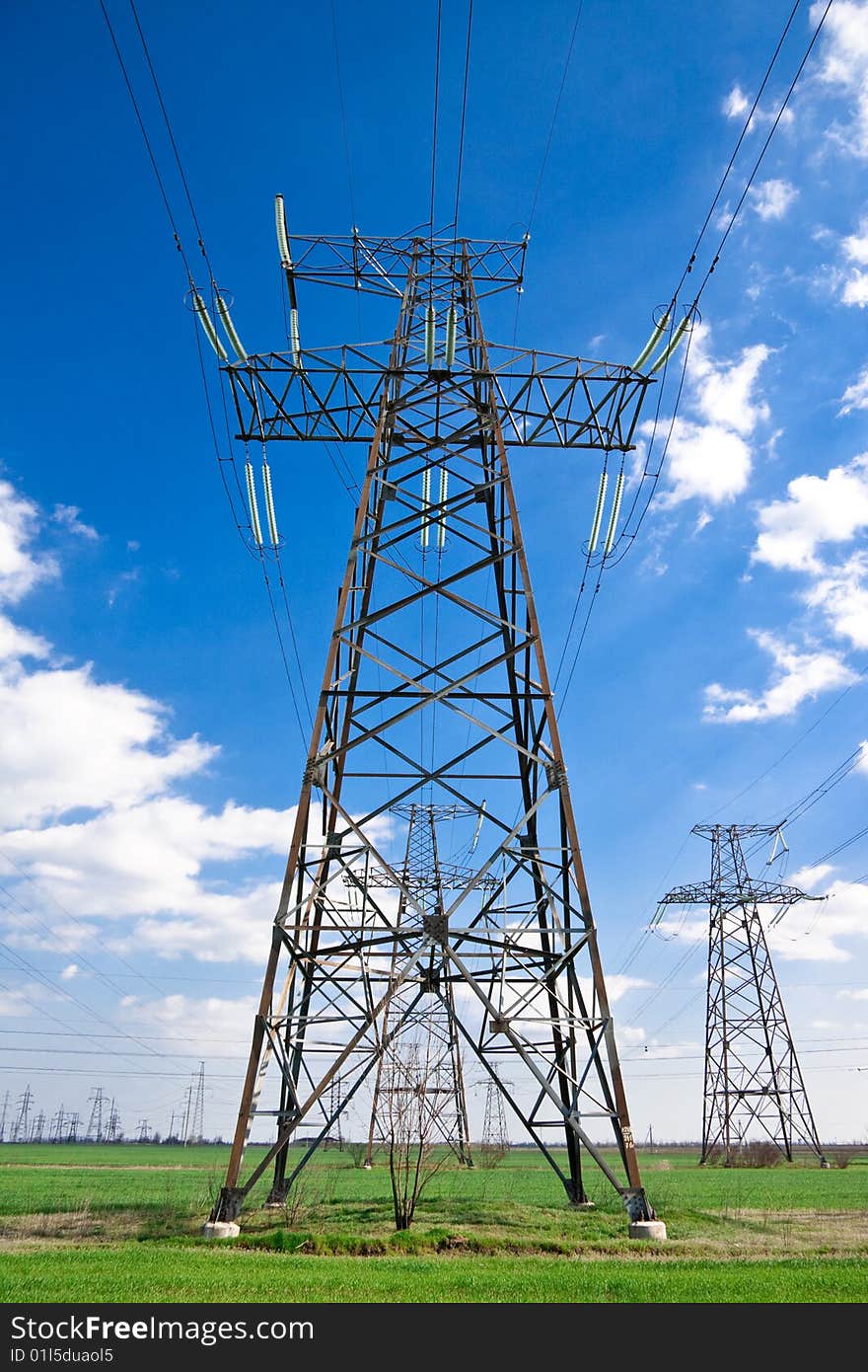 Electricity Pylon Or Tower