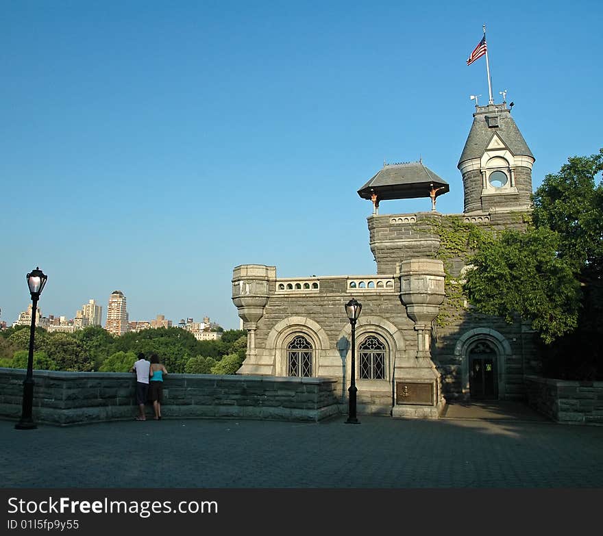 Belvedere Castle in Central Park - New York City, USA, daytime photo