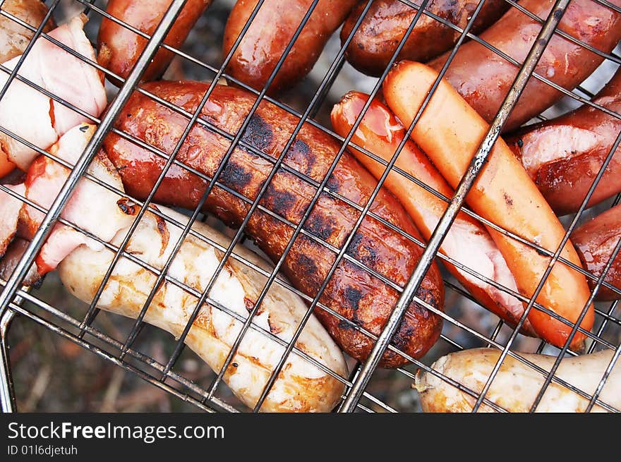 Sausage barbecue