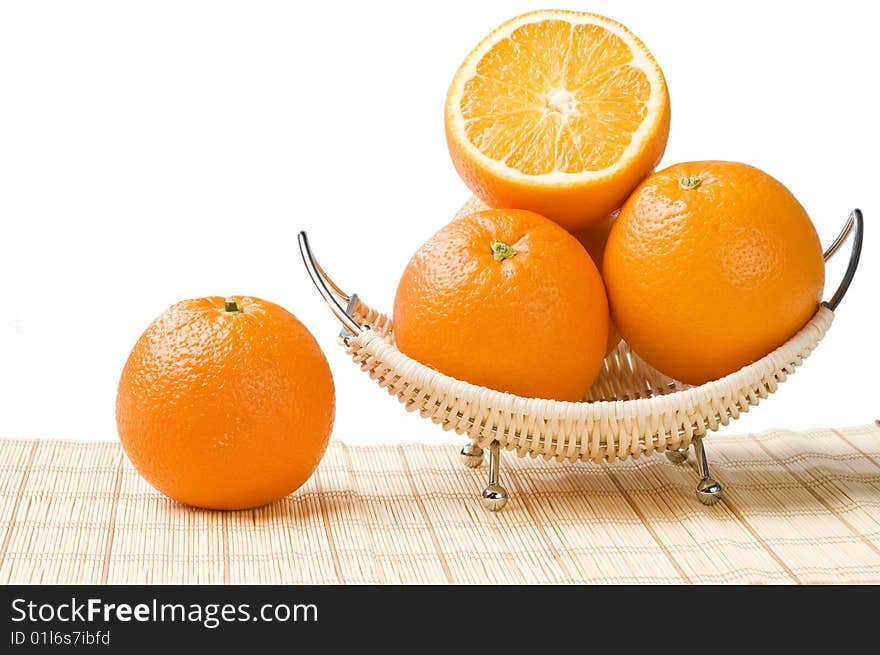 Oranges Isolated