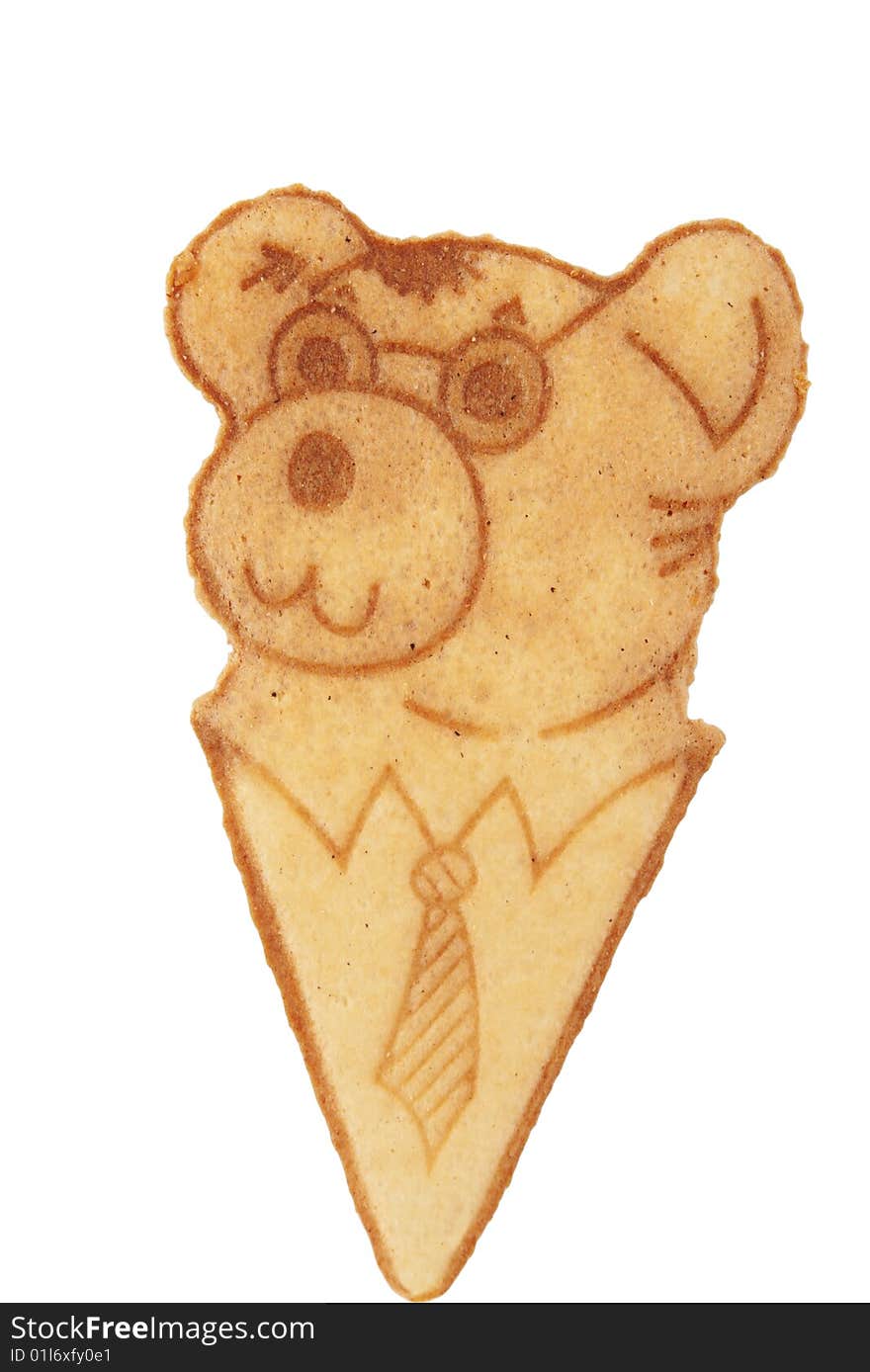 Nerdy Bear Cookie