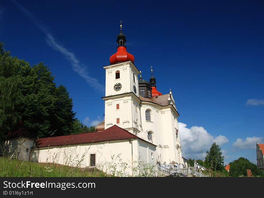 Old castle - medieval estate of Czech nobility