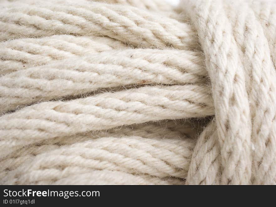 Close up or macro of rope.  abstract textured background. Close up or macro of rope.  abstract textured background