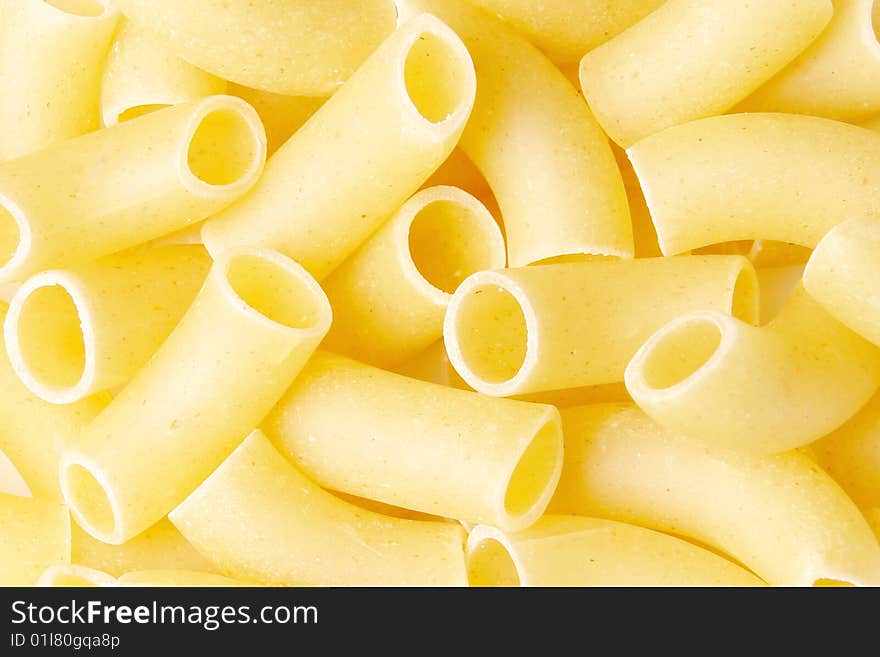 Texture of raw pasta. italian food image