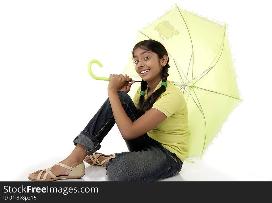 Portrait of beautiful girl