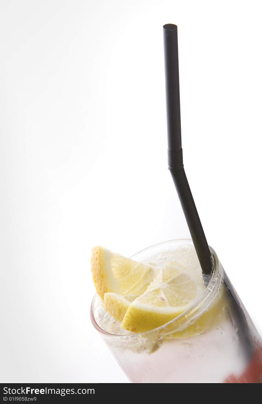 Detail shot of a cocktail