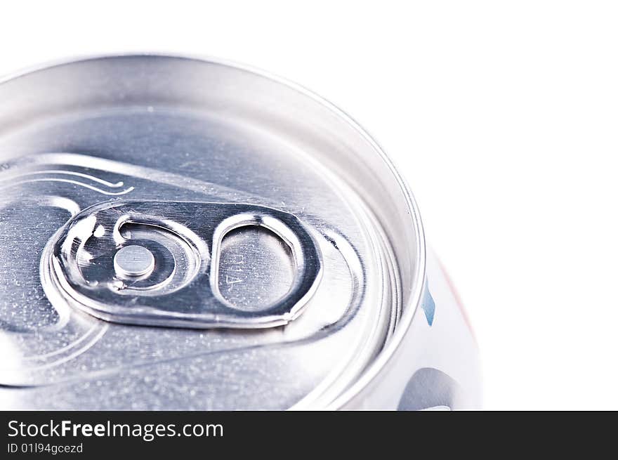 Aluminum can of soft drink