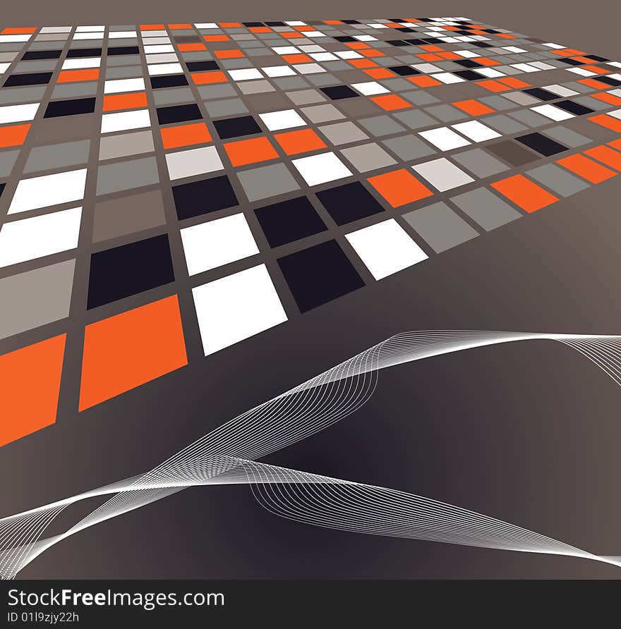 Abstract background illustration design