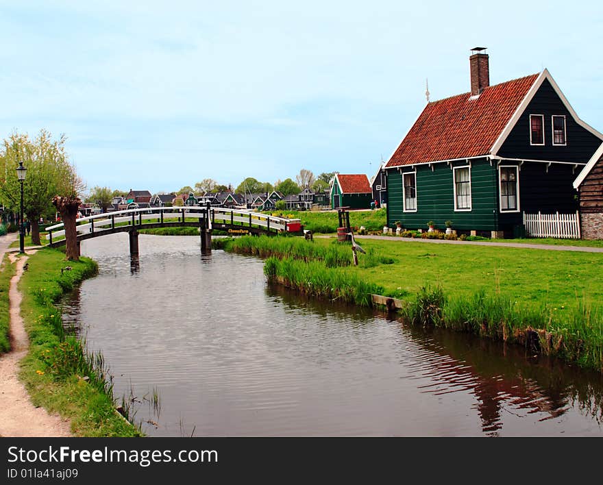 Building near a river