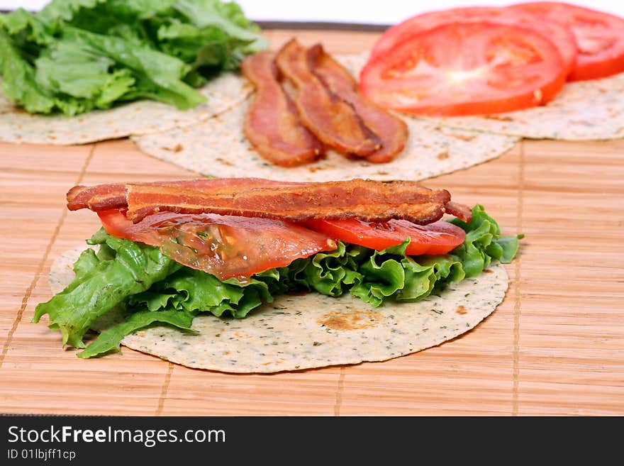 BLT wrap