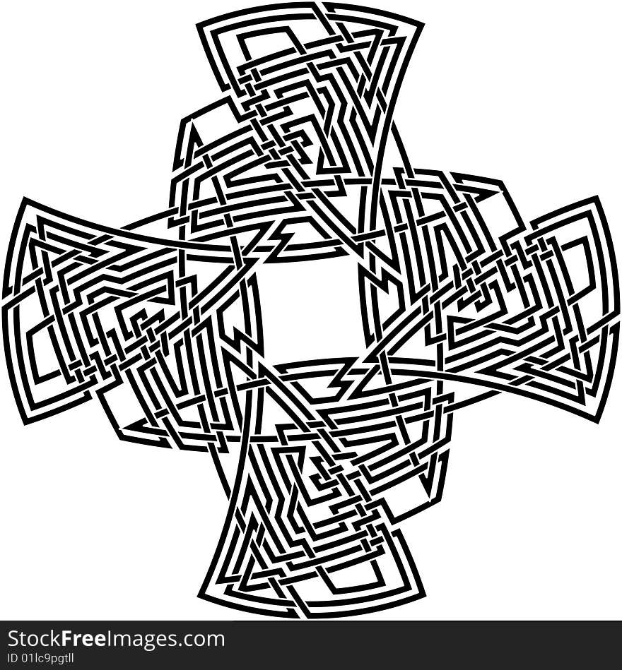 Vector image of celtic knot. Vector image of celtic knot