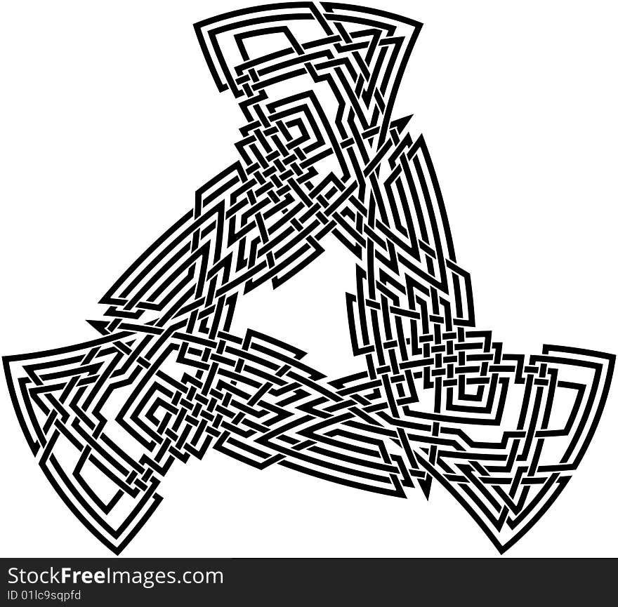 Vector image of celtic knot. Vector image of celtic knot