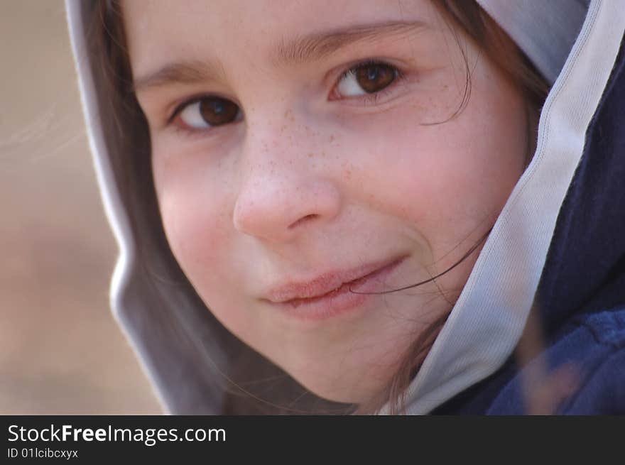 Portrait of girl