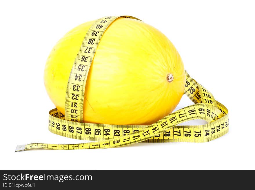 Melon And Measuring Tape