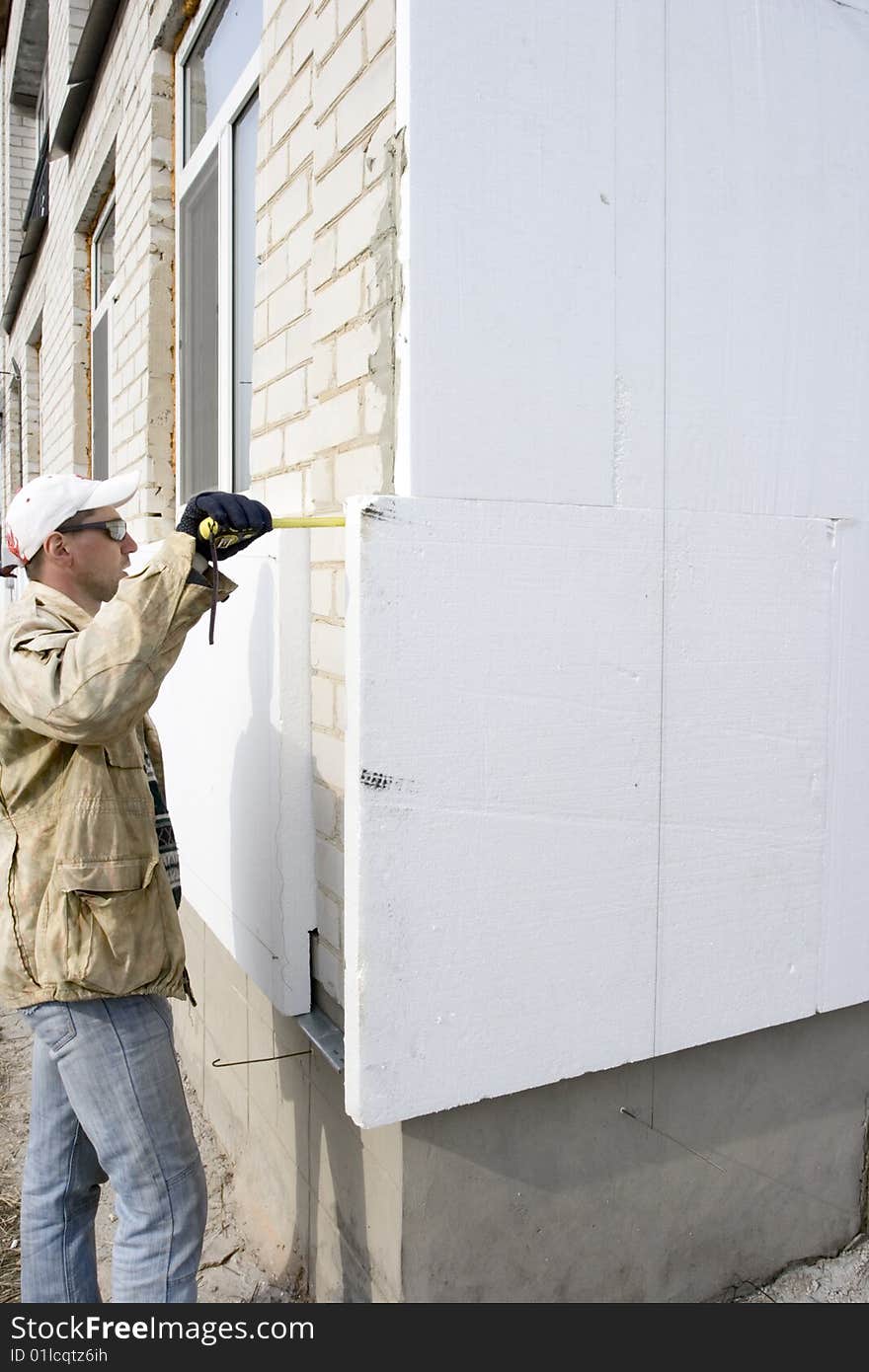 Master measures size for preparing polyfoam plates