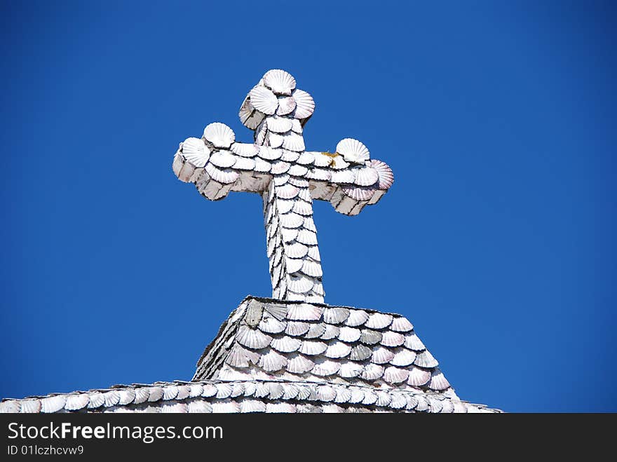 Beautiful cross shells in portugal.