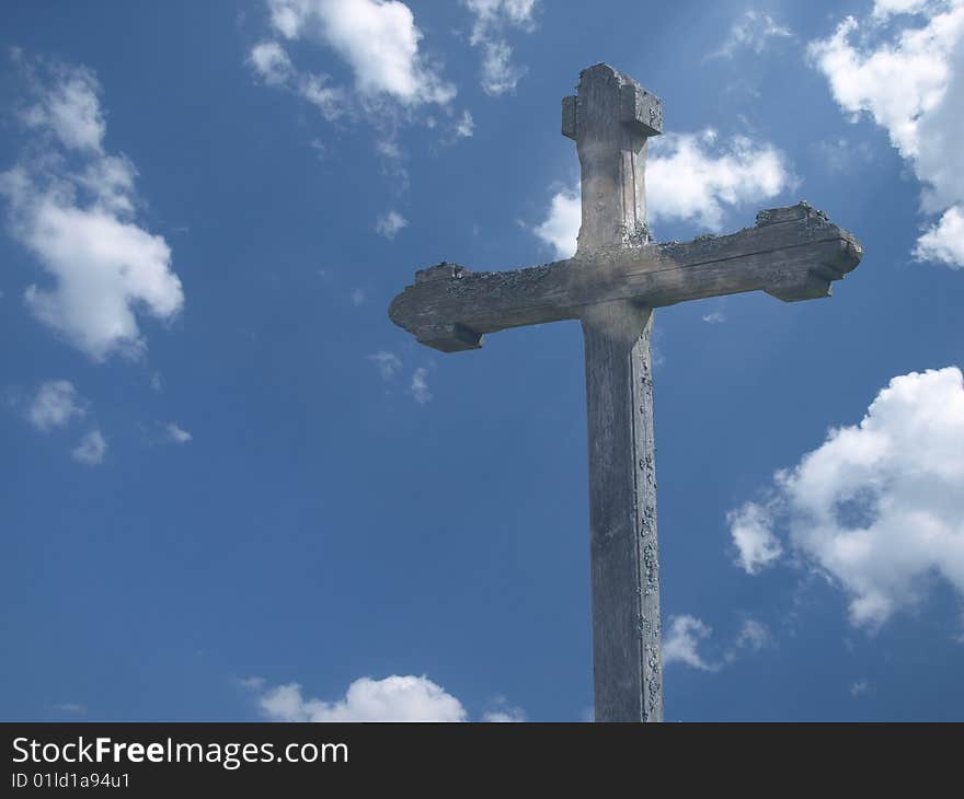 Cross and sky