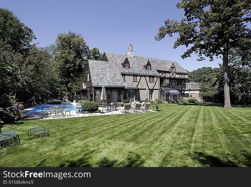 Luxury home with pool