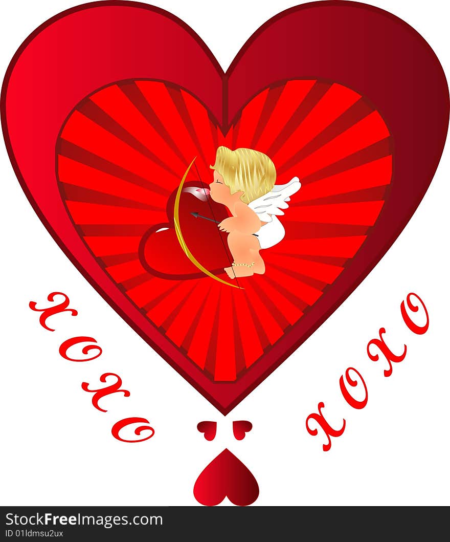 With all my heart with Love, from Cupid xoxox. With all my heart with Love, from Cupid xoxox